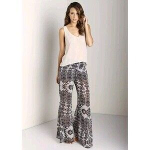 Show Me Your MuMu Black and White Flare Pants